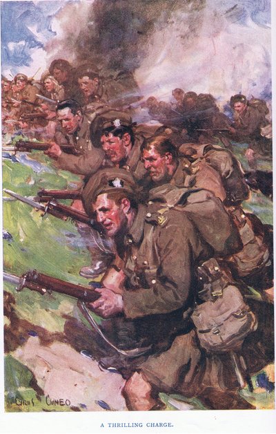 A thrilling charge by Cyrus Cuneo